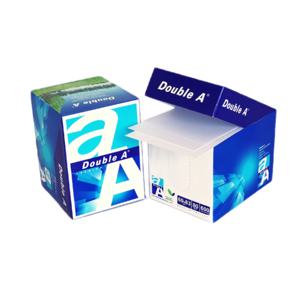 Double A Copier Paper A4 80 gsm. 5 Reams/Pack